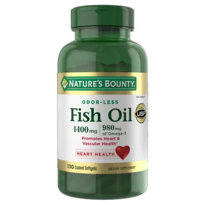 Nature’s Bounty Fish Oil 130 Softgels